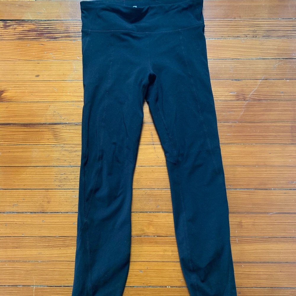 Black GAP Sculpt Workout Leggings Dri Fit